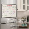 Smart Panda A3 Calendrier Magnétique Pour Frigo - Planifier Les Repas Familiaux, Listes De Courses ou Une Aide A L’étude - Table