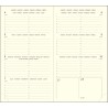 Exacompta - 16870E - Recharge agenda semainier de poche Eurotime 16 - 8,5 x 16 cm - Janvier à décembre 2026