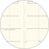Exacompta - 16870E - Recharge agenda semainier de poche Eurotime 16 - 8,5 x 16 cm - Janvier à décembre 2026
