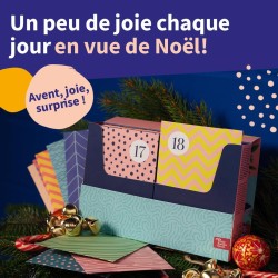 Calendrier de l'Avent des semences - graines de légumes, d'herbes aromatiques & de fleurs - 24 sachets de graines pour le jardin