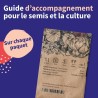 Calendrier de l'Avent des semences - graines de légumes, d'herbes aromatiques & de fleurs - 24 sachets de graines pour le jardin