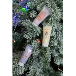Accentra Calendrier de l'Avent Joyeuses Fêtes 2025 pour les filles avec 24 produits de bain, soins du corps et accessoires pour 