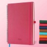 Agenda 2026: Agenda Semainier A4 Grande 29x21,7 cm Spirale, Planificateur Hebdomadaire D'Jan 2026 à Déc 2026(12 Mois) Scolaire, 