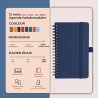 Agenda 2026: Agenda de Poche Semainier A6 Petit 16,4x9,6 cm Spirale, Planificateur Hebdomadaire D'Jan 2026 à Déc 2026(12 Mois) S
