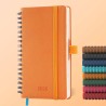 Agenda 2026: agenda de poche semainier a6 petit 16,4x9,6 cm spirale, planificateur hebdomadaire d'jan 2026 à déc 2026(12 mois) s