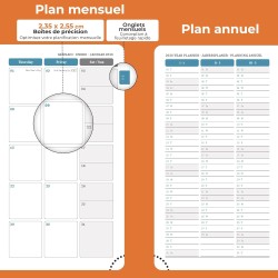 Agenda 2026: agenda de poche semainier a6 petit 16,4x9,6 cm spirale, planificateur hebdomadaire d'jan 2026 à déc 2026(12 mois) s