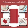 Agenda 2026: Agenda de Poche Semainier A6 Petit 16,4x9,6 cm Spirale, Planificateur Hebdomadaire D'Jan 2026 à Déc 2026(12 Mois) S