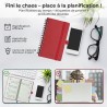 Agenda 2026: Agenda de Poche Semainier A6 Petit 16,4x9,6 cm Spirale, Planificateur Hebdomadaire D'Jan 2026 à Déc 2026(12 Mois) S
