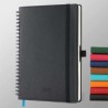 Agenda 2026: Agenda Semainier A5 Moyen 21,9x16,4 cm Spirale, Planificateur Hebdomadaire D'Jan 2026 à Déc 2026(12 Mois) Scolaire,
