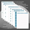Agenda 2026: Agenda Semainier A5 Moyen 21,9x16,4 cm Spirale, Planificateur Hebdomadaire D'Jan 2026 à Déc 2026(12 Mois) Scolaire,