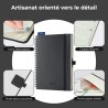 Agenda 2026: Agenda Semainier A5 Moyen 21,9x16,4 cm Spirale, Planificateur Hebdomadaire D'Jan 2026 à Déc 2026(12 Mois) Scolaire,