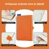 Agenda 2026: agenda semainier a5 moyen 21,9x16,4 cm spirale, planificateur hebdomadaire d'jan 2026 à déc 2026(12 mois) scolaire,