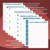 Agenda 2026: Agenda Semainier A5 Moyen 21,9x16,4 cm Spirale, Planificateur Hebdomadaire D'Jan 2026 à Déc 2026(12 Mois) Scolaire,
