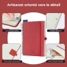 Agenda 2026: Agenda Semainier A5 Moyen 21,9x16,4 cm Spirale, Planificateur Hebdomadaire D'Jan 2026 à Déc 2026(12 Mois) Scolaire,