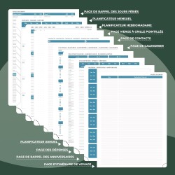 Agenda 2026: Agenda Semainier A5 Moyen 21,9x16,4 cm Spirale, Planificateur Hebdomadaire D'Jan 2026 à Déc 2026(12 Mois) Scolaire,