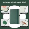Agenda 2026: Agenda Semainier A5 Moyen 21,9x16,4 cm Spirale, Planificateur Hebdomadaire D'Jan 2026 à Déc 2026(12 Mois) Scolaire,