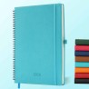 Agenda 2026: Agenda Semainier A4 Grande 29x21,7 cm Spirale, Planificateur Hebdomadaire D'Jan 2026 à Déc 2026(12 Mois) Scolaire, 