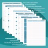 Agenda 2026: Agenda Semainier A4 Grande 29x21,7 cm Spirale, Planificateur Hebdomadaire D'Jan 2026 à Déc 2026(12 Mois) Scolaire, 