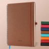 Agenda 2026: Agenda Semainier A4 Grande 29x21,7 cm Spirale, Planificateur Hebdomadaire D'Jan 2026 à Déc 2026(12 Mois) Scolaire, 