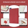 Agenda 2026: Agenda Semainier A4 Grande 29x21,7 cm Spirale, Planificateur Hebdomadaire D'Jan 2026 à Déc 2026(12 Mois) Scolaire, 