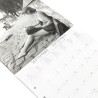 DRAEGER PARIS 1886 - Grand Calendrier mural 28x29 cm 2026 - Thème Doisneau - 12 mois - Papier FSC - Illustrations détachables