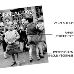 DRAEGER PARIS 1886 - Grand Calendrier Mural 2025-29x29 cm - Sept 2024-Déc 2025-12 Photos Thématiques - 7 Langues - Papier FSC - 