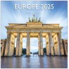 DRAEGER PARIS 1886 - Grand Calendrier Mural 2025-29x29 cm - 7 Langues - Sept 2024-Déc 2025-12 Photos Thématiques - Papier FSC & 