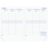 Exacompta - 15840E - Recharge agenda semainier de poche Horizons 15 - 10,5 x 15 cm - Janvier à décembre 2026 - Recharge tranche 