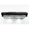 BELDEKO - Hotte Casquette/Visière 60 cm NOIR 210 m3/h - 100 Watts - Filtre inclus