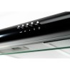 BELDEKO - Hotte Casquette/Visière 60 cm NOIR 210 m3/h - 100 Watts - Filtre inclus