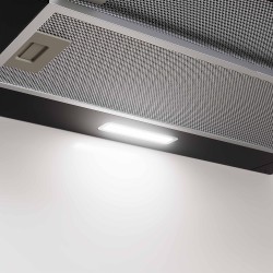 CIARRA CBCB6909A Classe A+ Hotte Télescopique Encastrable 60 cm 600 m³/h, Commande Tactile, 3 Vitesses, Recyclage & Evacuation, 