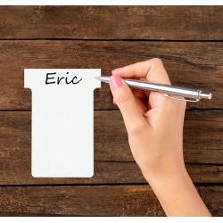 Nobo, Kit Mini Planning Fiches T Portable, 4 Volets, 4 Colonnes Indice 1,5, 17 Fentes, 272 Fiches, Pour Planning d’Équipe et Tâc