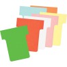 Nobo - Mini Planning à Fiches T, Portable, 17 Colonnes & 16 Fentes, Indice 1.5, Fiches T Multicolores Incluses, 3084200