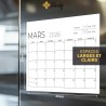 Finoly Calendrier Frigo Juillet 25 Décembre 26 (18 Mois) A4 | Calendrier Magnetique Frigo | Planning Frigo Mensuel Magnetique Fa