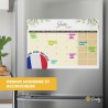 Finoly Calendrier Frigo Juillet 25 Décembre 26 | Calendrier Magnetique Frigo 2025 2026 | Magnetique Mensuel Planificateur Famili