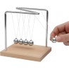 HOME DECO FACTORY, HD0378, Pendule de Newton H15 cm - Objet décoratif éducatif, Design Minimaliste, mouvements hypnotisants, Cad