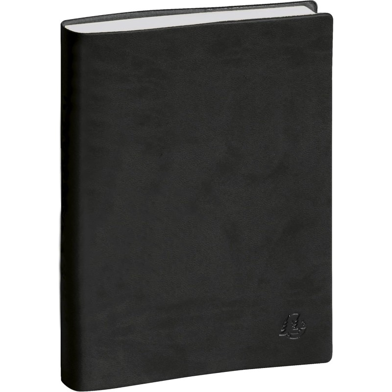 Exacompta - 176411E - Agenda journalier de bureau Journal 17 Winner - 12 x 17 cm - Janvier à décembre 2026 - Coloris noir