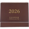 Didiseaon Calendrier 2025 2026: Calendrier De Bureau 2025-2026 Petit De Juillet 2025 À Décembre 2026 Planificateur Mensuel À Rab