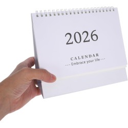Didiseaon Calendrier De Bureau 2025-2026 : Petit Calendrier De Bureau De Juillet 2025 À Décembre 2026 Planificateur Mensuel À Ra