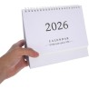 Didiseaon Calendrier De Bureau 2025-2026 : Petit Calendrier De Bureau De Juillet 2025 À Décembre 2026 Planificateur Mensuel À Ra