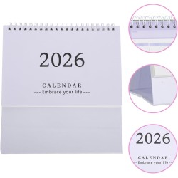 Didiseaon Calendrier De Bureau 2025-2026 : Petit Calendrier De Bureau De Juillet 2025 À Décembre 2026 Planificateur Mensuel À Ra