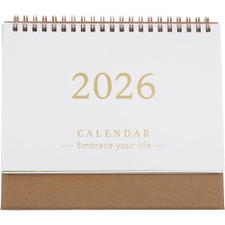Didiseaon Calendrier De Bureau 2025-2026 : Petit Calendrier De Bureau De Juillet 2025 À Décembre 2026 Planificateur Mensuel À Ra