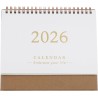 Didiseaon Calendrier De Bureau 2025-2026 : Petit Calendrier De Bureau De Juillet 2025 À Décembre 2026 Planificateur Mensuel À Ra