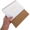 Didiseaon Calendrier De Bureau 2025-2026 : Petit Calendrier De Bureau De Juillet 2025 À Décembre 2026 Planificateur Mensuel À Ra