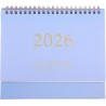 Didiseaon Calendrier 2025 2026: Calendrier De Bureau 2025-2026 Petit De Juillet 2025 À Décembre 2026 Planificateur Mensuel À Rab