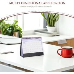 Didiseaon Calendrier De Bureau 2025-2026 : Petit Calendrier De Bureau De Juillet 2025 À Décembre 2026 Planificateur Mensuel À Ra