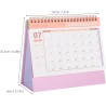 Didiseaon Calendrier 2025 2026: Calendrier De Bureau 2025-2026 Petit De Juillet 2025 À Décembre 2026 Planificateur Mensuel À Rab