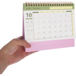 Didiseaon Calendrier 2025 2026: Calendrier De Bureau 2025-2026 Petit De Juillet 2025 À Décembre 2026 Planificateur Mensuel À Rab