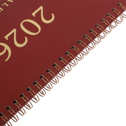 Didiseaon Calendrier De Bureau 2025-2026 : Petit Calendrier De Bureau De Juillet 2025 À Décembre 2026 Planificateur Mensuel À Ra