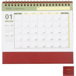 Didiseaon Calendrier De Bureau 2025-2026 : Petit Calendrier De Bureau De Juillet 2025 À Décembre 2026 Planificateur Mensuel À Ra
